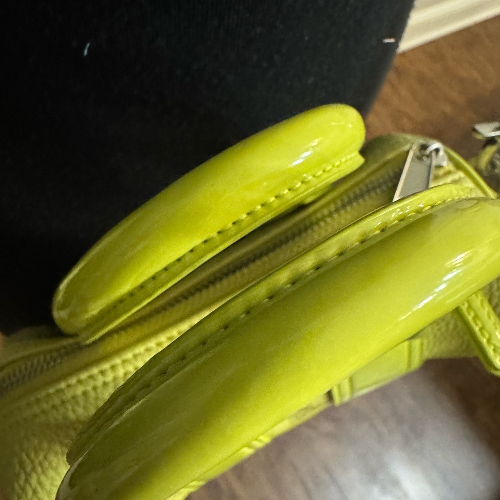 Urban Outfitters Neon Yellow Mini Crossbody Satchel - Picture 4 of 10